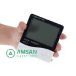 HTC-2 Termometer Ruangan Hygrometer Jam Alarm Thermometer HTC2 - Gambar 5
