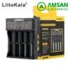 Liitokala Lii-402 18650 Pengisi Daya Baterai Lithium Li-Ion USB Output