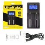 Liitokala Lii-PD2 18650 26650 21700 2 Slot Baterai Lithium LCD Charger - Gambar 2