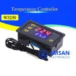 Thermostat Digital W3230 AC 220V DC 12V 24V Mini Termostat Pengatur Suhu