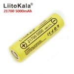 Lii-50E Liitokala 21700 Baterai Lithium Mobil Listrik 5000mAh Daya 10C - Gambar 2