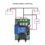 A30-U3 Relay Kontrol Baterai LVD HVD ATS DC 6-80V 48V 60V - On Off 30A - Gambar 4