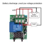 A30-U3 Relay Kontrol Baterai LVD HVD ATS DC 6-80V 48V 60V - On Off 30A - Gambar 2