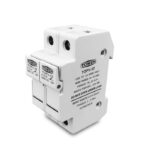 DC Fuse Holder Solar PV 2P 1000V TOMZN TOPV-32 Rumah Sekring 10x38mm - Gambar 5