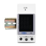 TOMZN 220V 100A AC Volt Ampere KWH Meter Din Rail Rel TOVAE-100 - Gambar 5