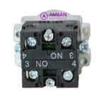 Selector Switch 2 Posisi On Off XB2-BJ33 22Mm 10A/415V ZB2-BE101C - Gambar 3