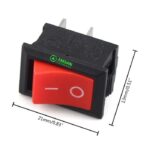 Saklar Rocker Switch 2pin On-Off Warna Merah - Gambar 4
