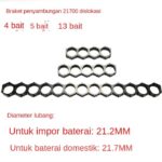 Battery Spacer 21700 Tray 21.2mm 21.7mm Bracket - Gambar 5