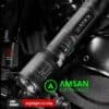 Senter U2 Waterproof USB Charging 18650 Battery