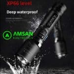 Senter U2 Waterproof USB Charging 18650 Battery - Gambar 3