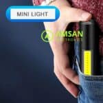 Senter Mini XML-T6 COB Power Bank USB Fast Charging 18650 Flashlight - Gambar 5