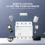 TOMZN Smart MCB WiFi 80A 3 Phase 220V 380V Timer Saklar Jarak Jauh - Gambar 2