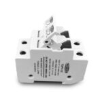DC Fuse Holder Solar PV 2P 1000V TOMZN TOPV-32 Rumah Sekring 10x38mm - Gambar 3