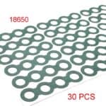 Insulation Gasket Battery Pack 18650 32650 Isolator Kertas Baterai - Gambar 5