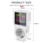 Watt Meter Stop Kontak WiFi AC 220V 16A Timer Jadwal Countdown - Gambar 4