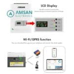 AMSAN Inverter Hybrid 3kVA 24V 48V Low Frequency MPPT 60A VS Series - Gambar 3