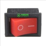 Saklar Rocker Switch 2pin On-Off Warna Merah - Gambar 2