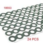 Insulation Gasket Battery Pack 18650 32650 Isolator Kertas Baterai - Gambar 4