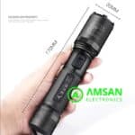 Senter U2 Waterproof USB Charging 18650 Battery - Gambar 4