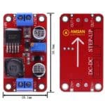Boost Module Step Up 5A DC XL 6019 Output Dapat Disesuiakan 3.3V-35V - Gambar 3