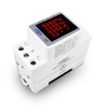 TOMZN 220V 100A AC Volt Ampere KWH Meter Din Rail Rel TOVAE-100 - Gambar 2