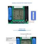 18650 Modul Penguji Kapasitas Baterai Lithium Presisi Tinggi XH-M239 LCD Tampilan Digital Modul Kapasitas Sesungguhnya Pengukuran MaH/MwH - Gambar 5
