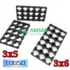 Tempat baterai 3x5 3x6 18650 holder spacer bracket 5x3 6x3 powerwall