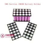 Tempat baterai 3x5 3x6 18650 holder spacer bracket 5x3 6x3 powerwall - Gambar 4