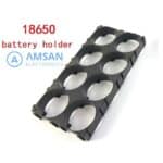 Dudukan Battery Bempat Baterai Spacer 18650 2x4 2x5 Holder batrai - Gambar 2