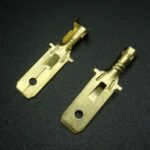Skun Gepeng Terminal Male Female Spade Konektor Crimping Terminal - Gambar 4