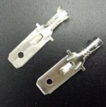 Skun Gepeng Terminal Male Female Spade Konektor Crimping Terminal - Gambar 5