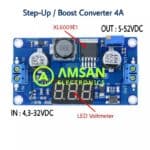XL6009 Adjustable Converter Step Up-Down Penaik Stabilizer Tegangan - Gambar 3