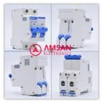 MCB AC Chint 2P 2 Pole NXB-63 type C 6kA - Gambar 3
