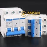 MCB CHINT NXB-63 6kA 3P 3 Pole Type-C MCB 3 Phase