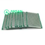 PCB 5x7 cm Single Dobel Side Papan PCB berlubang satu dua sisi