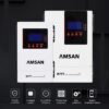 MPPT AMSAN AE Series 60A 100A 30A SCC Solar Charge Controller PV 150V