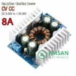 DC Step-Up Down 8A Boost Buck Converter CV CC 5-30V to 1.25-30V