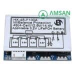 BMS 4S 100A LiFePO4 With Balance HX-4S-F100A 32650 32700 - Gambar 2