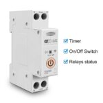 TOMZN 63A 1P+N WIFI Smart Switch Energy Meter Kwh Metering Monitoring Circuit Breaker Timer Relay MCB TUYA smartlife - Gambar 2