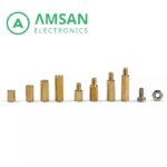 Spacer M3 Hex Brass Standoff Stainless Steel Screw Nuts 120pcs - Gambar 2