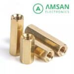 Spacer M3 Hex Brass Standoff Stainless Steel Screw Nuts 120pcs - Gambar 4