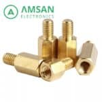 Spacer M3 Hex Brass Standoff Stainless Steel Screw Nuts 120pcs - Gambar 5