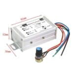 Motor Speed Controller DC9V 12V 24V 48V 60V 20A PWM Motor Speed Controller Regulator Driver 0-1200W Adjustable Current - Gambar 2