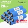 LiitoKala 3.2V 20Ah lifepo4 battery 3.2V Cells for diy 12V 24V 48V e-bike e-scooter power tools Battery pack