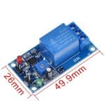 Sensor Kelembaban Tanah DC 5V 12V soil moisture sensor relay control module Automatic watering of the humidity starting switch - Gambar 3