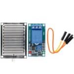 Sensor Hujan Rain water sensor module + DC 5V 12V Relay Control Module Rain Sensor Water Raindrops Detection Module for Arduino robot kit - Gambar 3