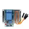 Sensor Hujan Rain water sensor module + DC 5V 12V Relay Control Module Rain Sensor Water Raindrops Detection Module for Arduino robot kit