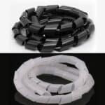 Kabel Spiral Wrapping Band Pelindung Kabel PE Harness Cable Protection Sheath Conduit Winding Sleeve Insulation High-temperature Resistant Automobile Mechanical Circuit - Gambar 7