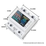 KWS-302WF WiFi 8in1 Din Rail Multi-function Watt Meter kWh Volt AC 63A - Gambar 2