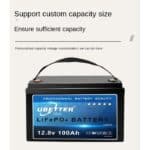 Lithium Iron Phosphate Battery LiFePO4 6Ah-100Ah 12V 24V 48V Photovoltaic Energy Storage RV Forklift Power 12.8V LiFePO4 Pengganti VRLA Lead-Acid - Gambar 5